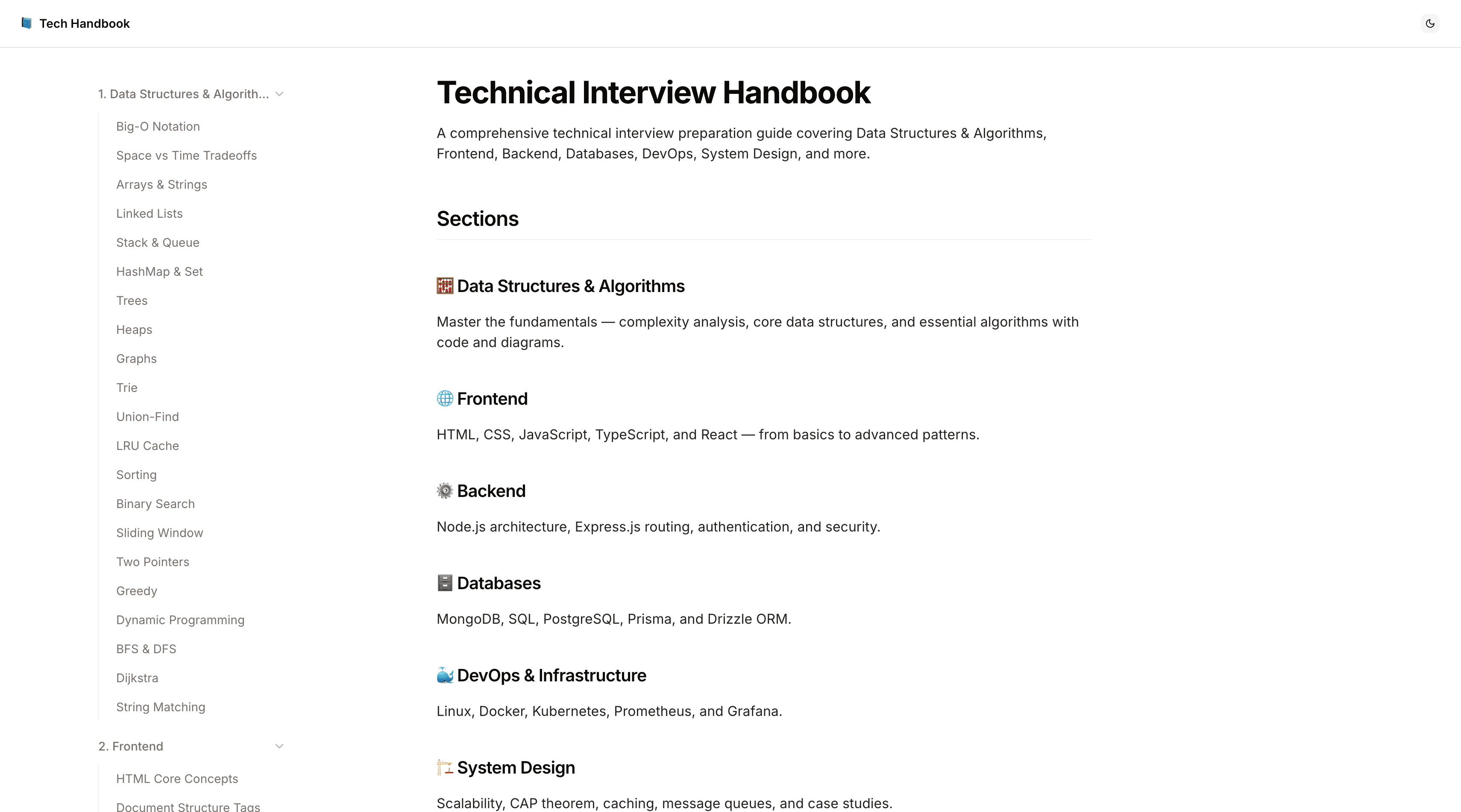 Technical Handbook